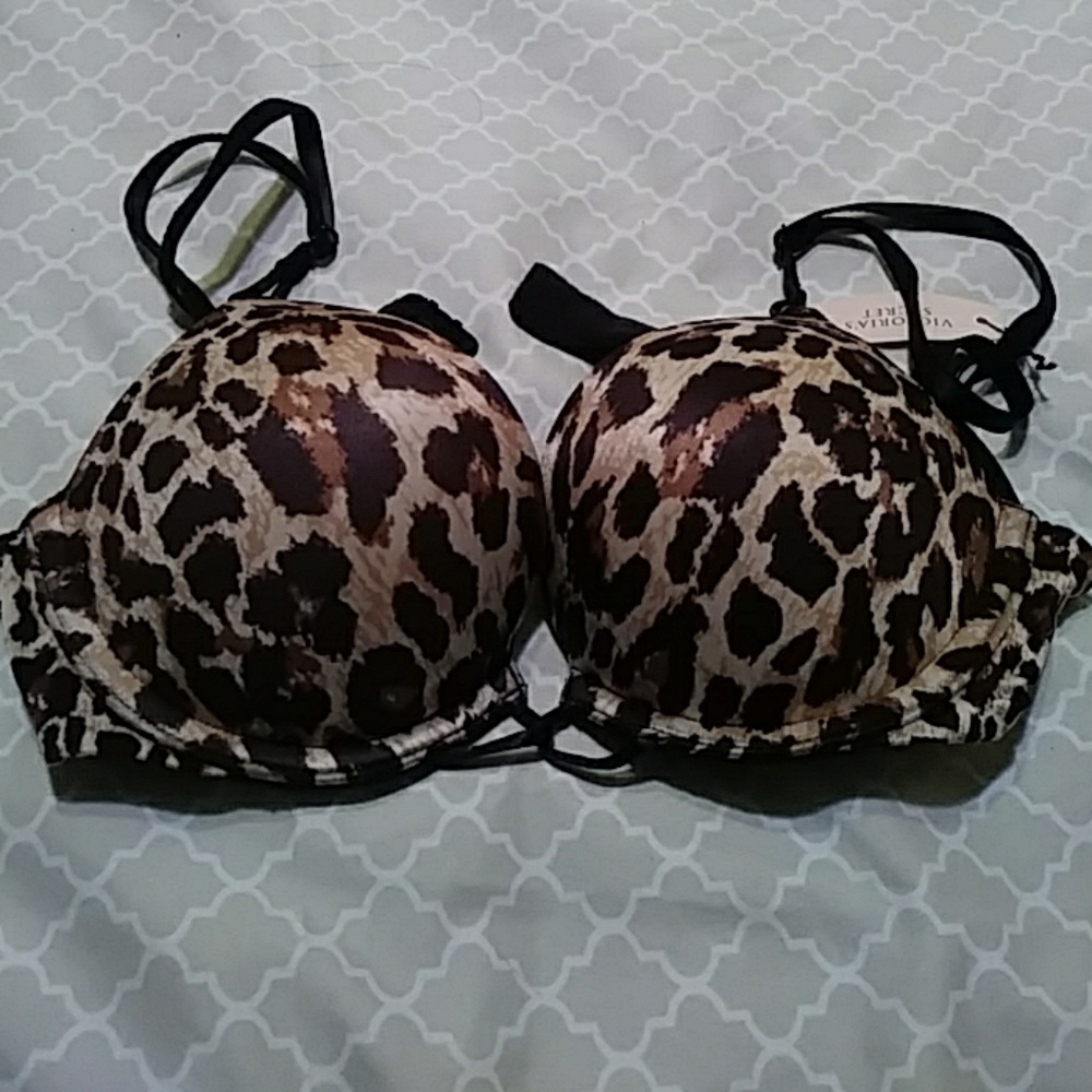 Meticulous Plunge Push Up Bra